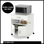 Meuble Cuisine Blanc LxHxP:80x90x40