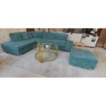 Canapé avec Pouf 290 cm x 220 cm