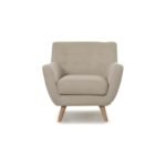 Fauteuil Scandinave Helsinki 1 Place Taupe