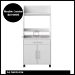 Meuble Cuisine Blanc LxHxP:60x168x40