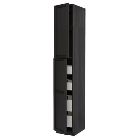 Armoire de Cuisine Élégante à 2 Portes et 4 Tiroirs